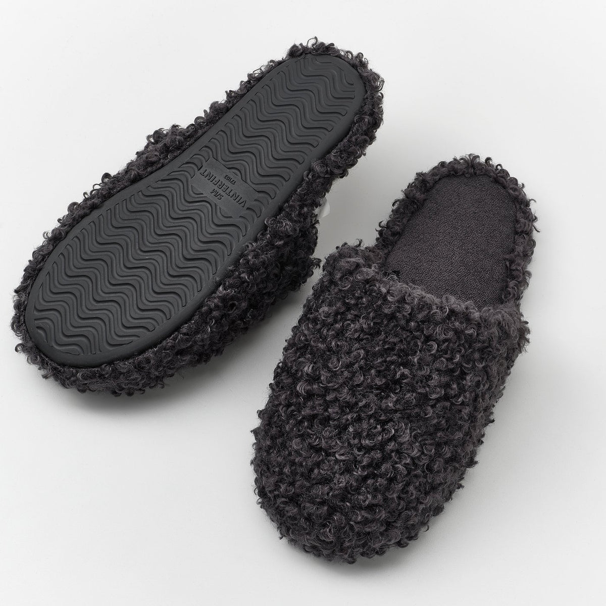 VINTERFINT slippers, grey, L/XL