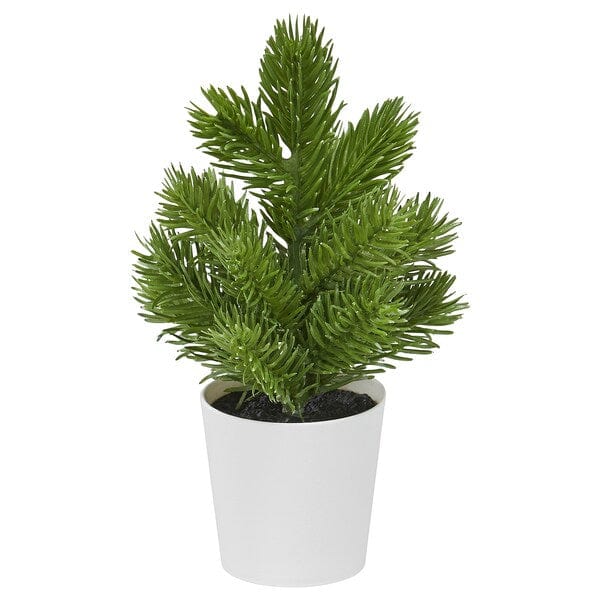 Ikea VINTERFINT - Artificial potted plant, in/outdoor Christmas tree/green, 6 cm