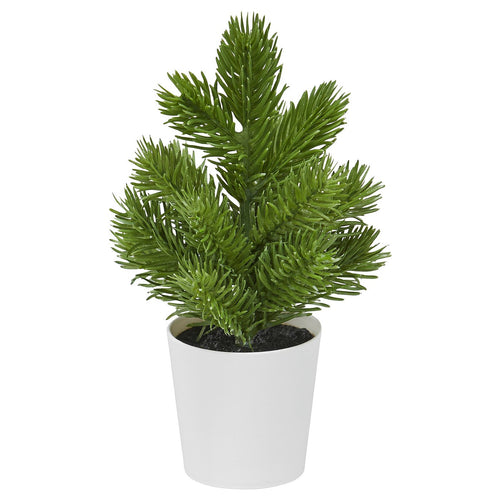 VINTERFINT artificial potted plant, in/outdoor Christmas tree/green, 6 cm