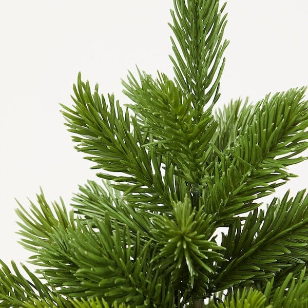 Ikea VINTERFINT - Artificial potted plant, in/outdoor Christmas tree/green, 9 cm