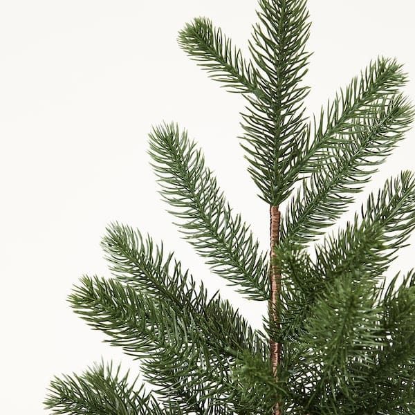 Ikea VINTERFINT - Artificial potted plant, in/outdoor/Christmas tree green, 12 cm