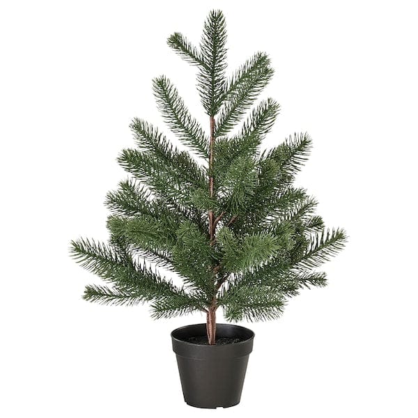 Ikea VINTERFINT - Artificial potted plant, in/outdoor/Christmas tree green, 12 cm