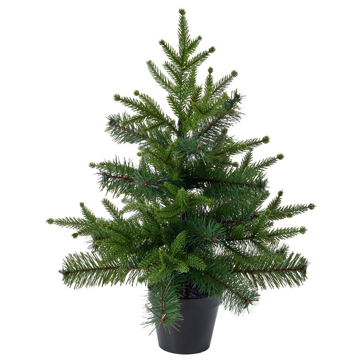VINTERFINT artificial potted plant, in/outdoor/Christmas tree green, 12 cm