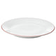 VINTERFINT side plate, white/red, 20 cm