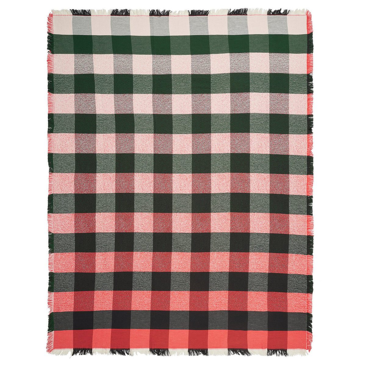VINTERFINT throw, check pattern multicolour, 130x170 cm