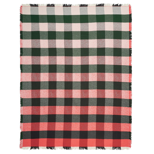 VINTERFINT throw, check pattern multicolour, 130x170 cm