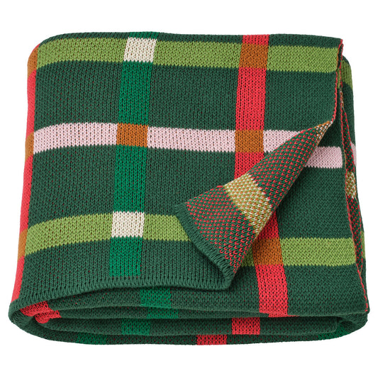 VINTERFINT throw, multicolour, 170x130 cm