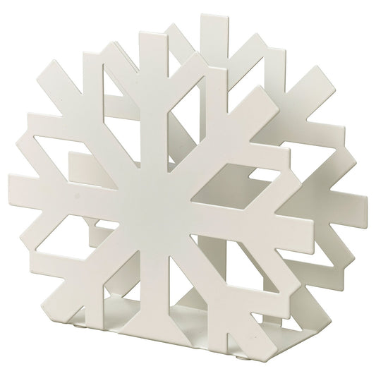 VINTERFINT napkin holder, snowflake white, 16.5x5 cm