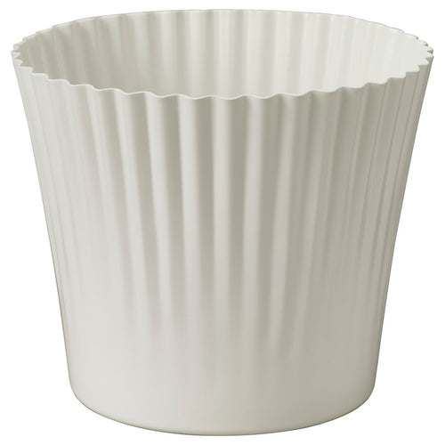 VINTERFINT plant pot, white, 12 cm