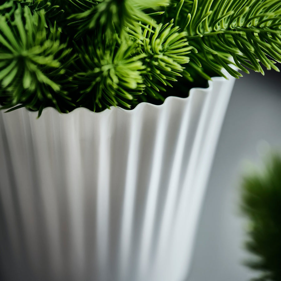 VINTERFINT plant pot, white, 9 cm