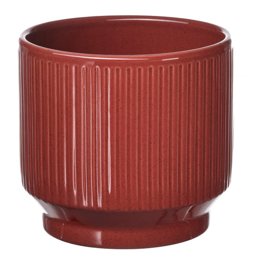 VINTERFINT plant pot, in/outdoor/red, 17 cm