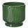 VINTERFINT plant pot, in/outdoor/green, 12 cm