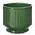 VINTERFINT plant pot, in/outdoor/green, 12 cm
