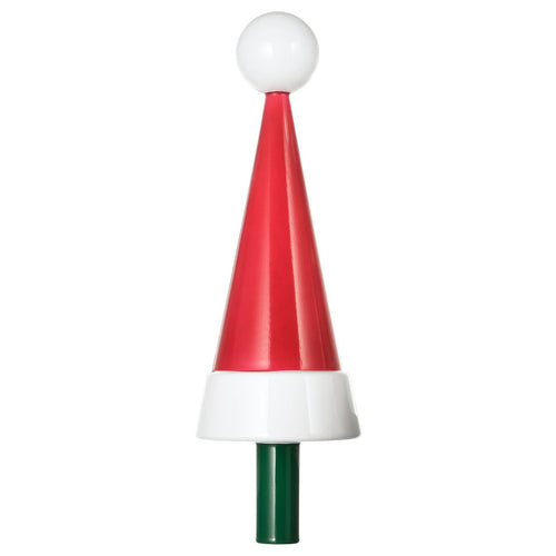 VINTERFINT top spire, Santa Claus hat red