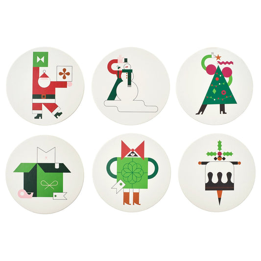 VINTERFINT coaster, mixed motifs