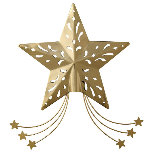 VINTERFINT top star, gold-colour, 25 cm