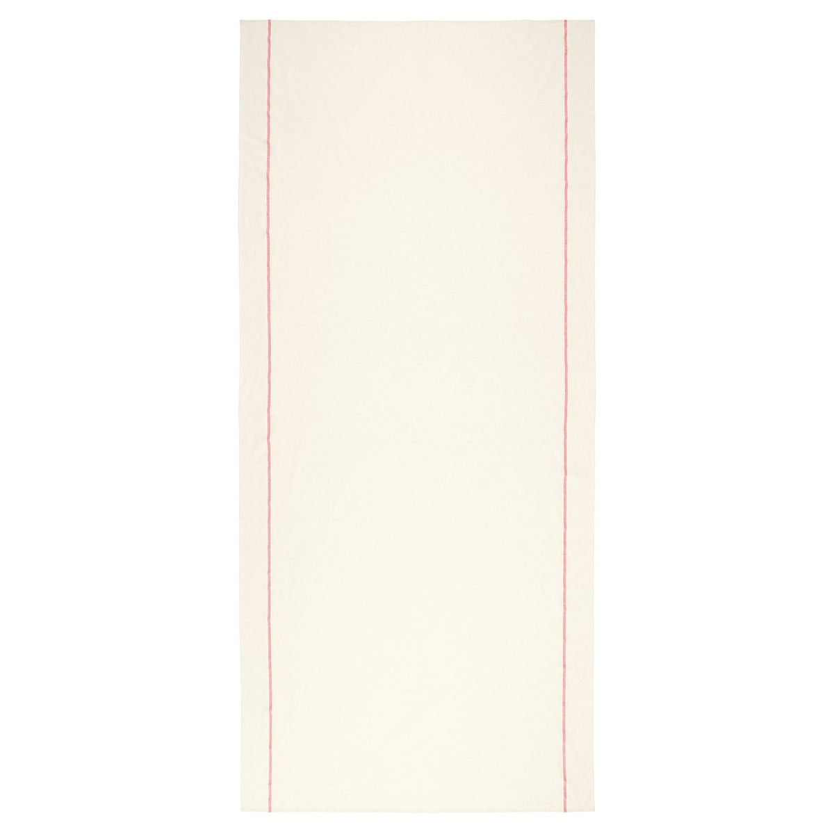 VINTERFINT tablecloth, off-white/red, 145x320 cm