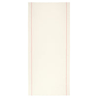 VINTERFINT tablecloth, off-white/red, 145x320 cm