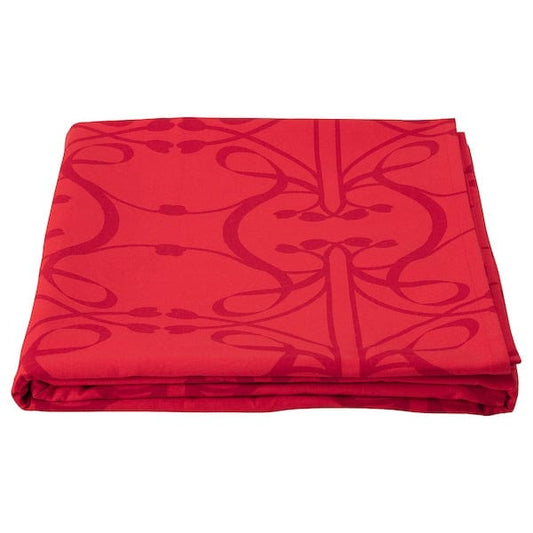 Ikea VINTERFINT - Tablecloth, red, 145x320 cm