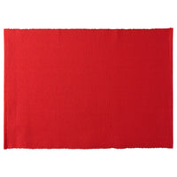 VINTERFINT place mat, red, 45x35 cm