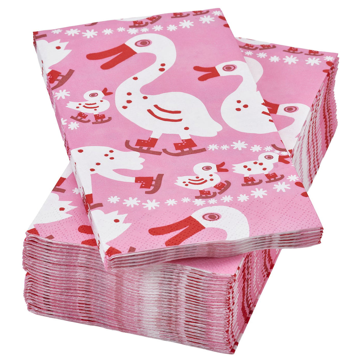 VINTERFINT paper napkin, duck pink, 38x38 cm, 30 pack