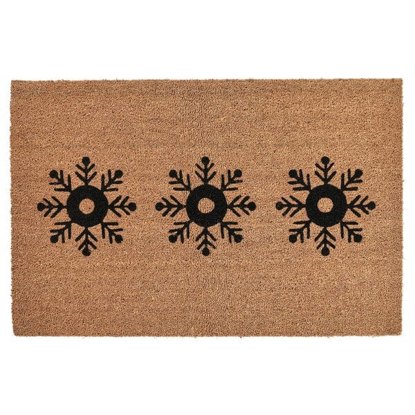 Ikea VINTERFINT - Door mat, snowflake pattern natural, 40x60 cm