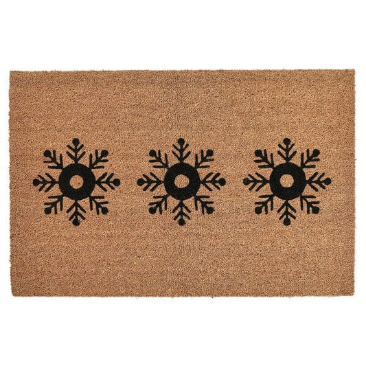 Ikea VINTERFINT - Door mat, snowflake pattern natural, 40x60 cm