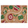VINTERFINT door mat, Christmas bauble patterned coir/multicolour, 40x60 cm