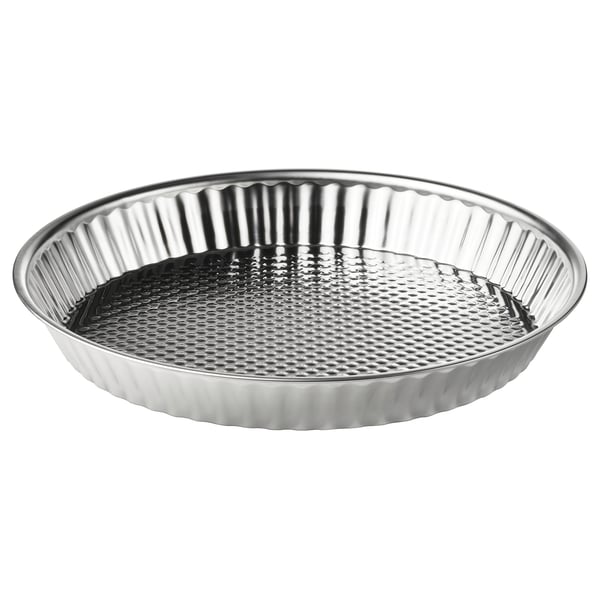 VINTERROCKA pie dish, stainless steel, 30 cm/2.2 l