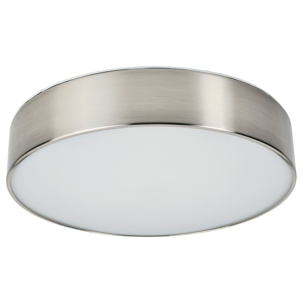 VIRRMO - VIRRMO LED ceiling lamp, nickel-plated, 36 cm 800 lm