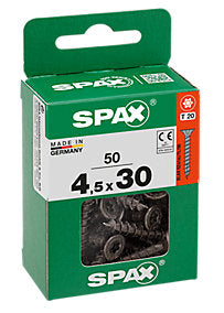 SPAX TSP T-STAR PLUS BLACK 4.5X30 M 50 PCS