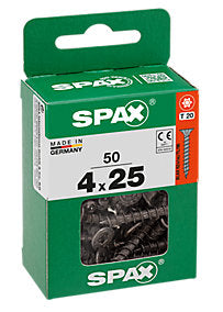 SPAX TSP T-STAR PLUS BLACKS 4X25 M 50 PCS