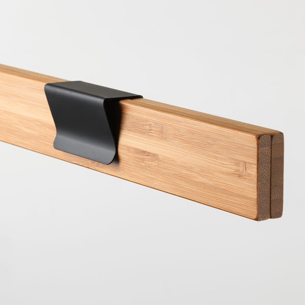 VISBÄCK - Poster hanger, bamboo, 61 cm