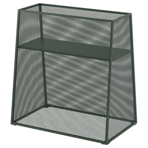 VISINGSÖ plant stand, outdoor/deep green, 74 cm