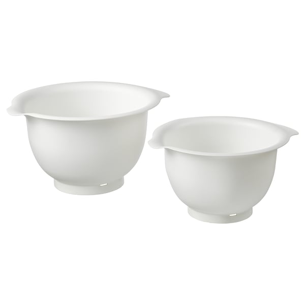 VISPAD - VISPAD Mixing bowl, set of 2, white