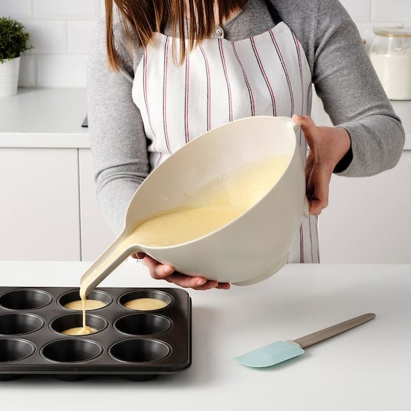 Ikea VISPNING - Mixing bowl, beige, 3.0 l