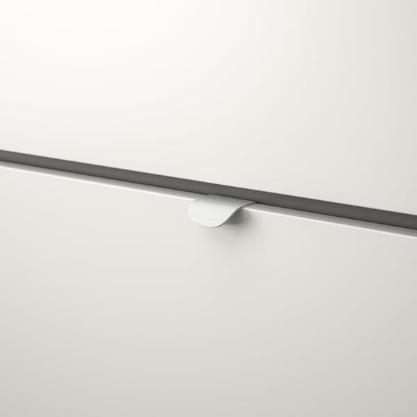 VISTHUS wardrobe, grey/white, 122x59x216 cm
