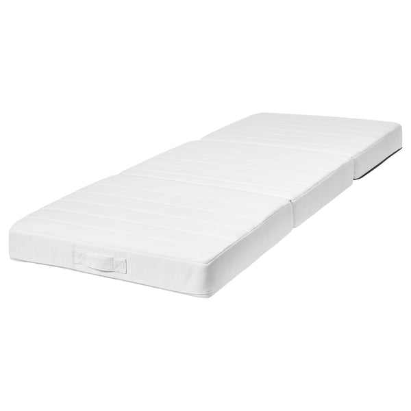 VITHÄLL mattress/pouffe, extra firm/Vissle grey, 80x200 cm