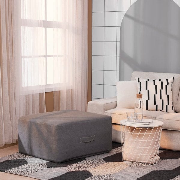 Ikea VITHÄLL - Mattress/pouf, extra firm/Vissle grey,80x200 cm