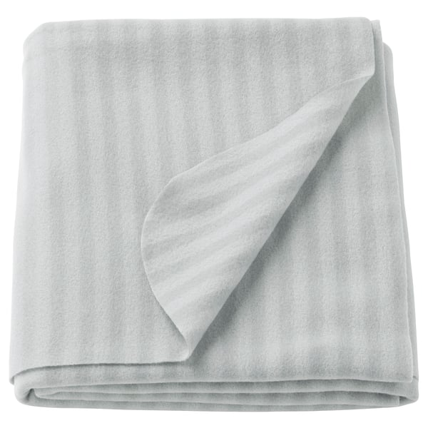 VITMOSSA throw, grey, 120x160 cm