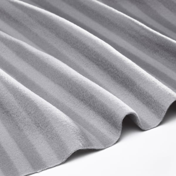 VITMOSSA throw, grey, 120x160 cm