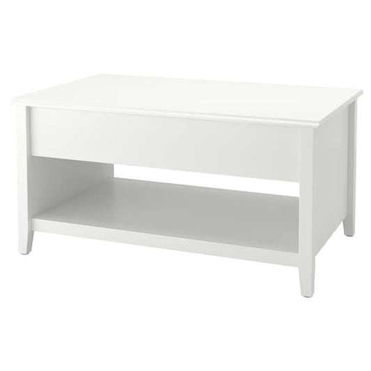 Ikea VITTERYD - Adjustable coffee table, white, 97 cm