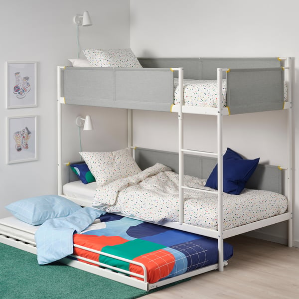 VITVAL underbed, white, 90x200 cm