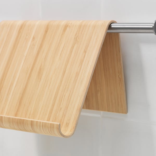VIVALLA tablet stand, bamboo veneer, 26x17 cm