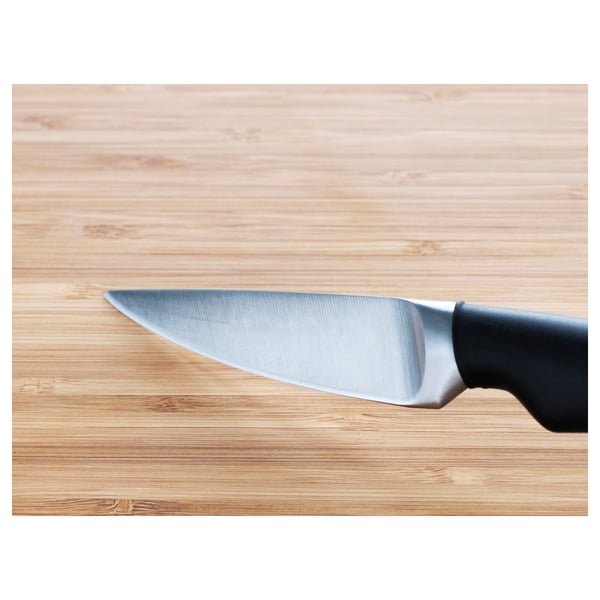 VÖRDA - VÖRDA Paring knife, black, 9 cm