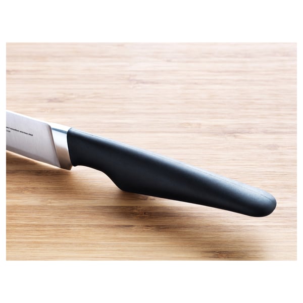VÖRDA filleting knife, black, 17 cm