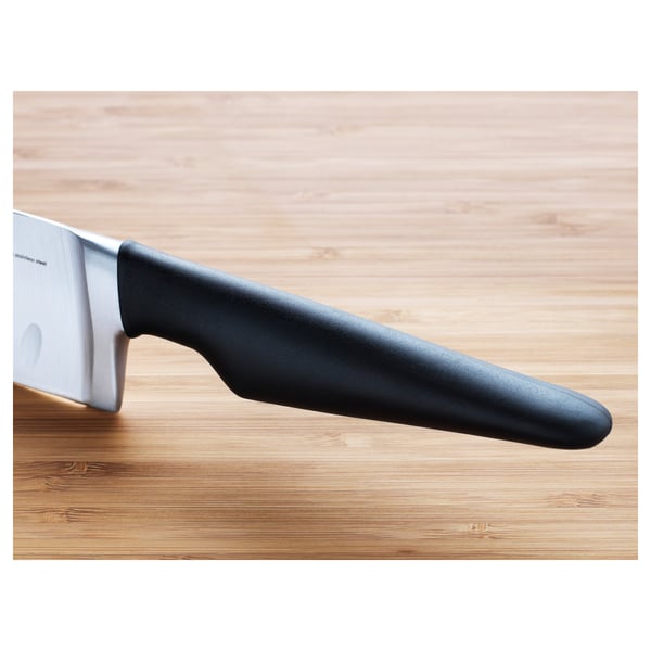 VÖRDA vegetable knife, black, 16 cm