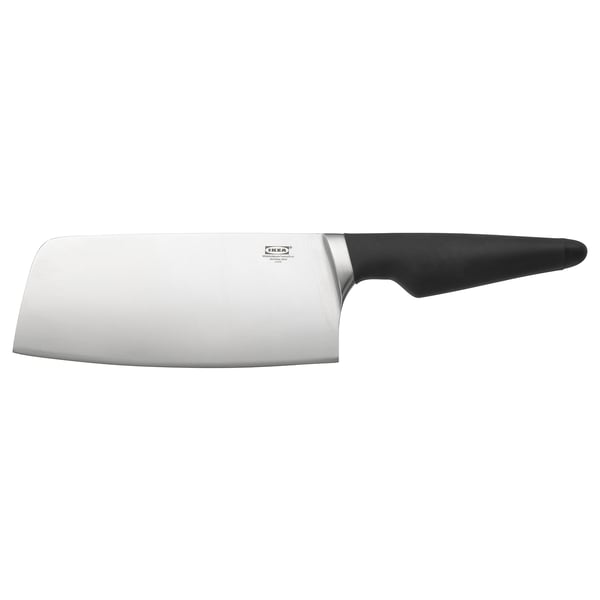 VÖRDA chinese chopper, black, 18 cm