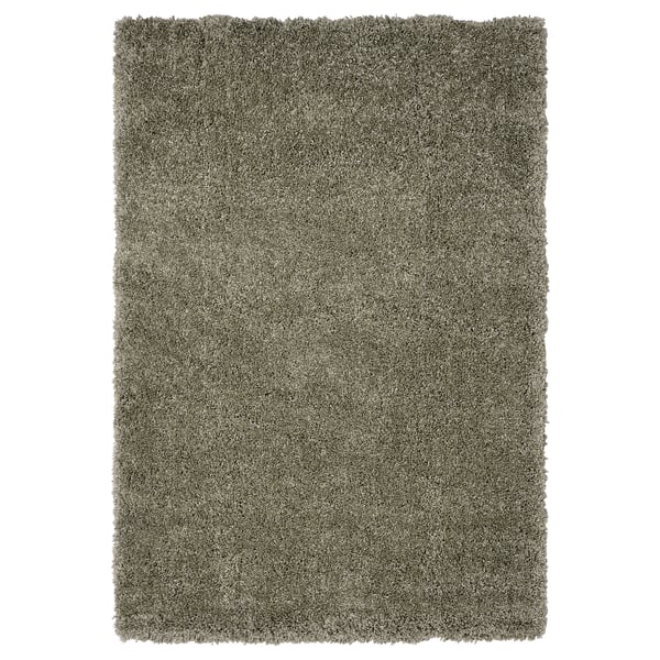 VOLLERSLEV - VOLLERSLEV Rug, high pile, grey-green, 160x230 cm