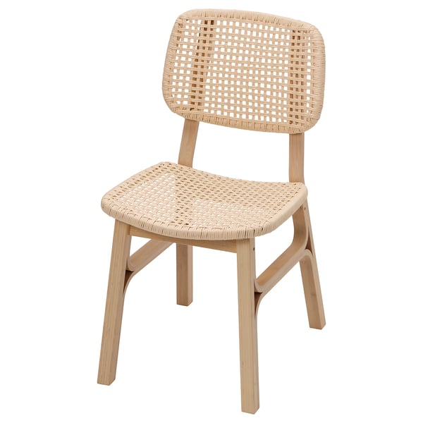 VOXLÖV chair, light bamboo, 43x85x53 cm